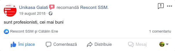 Testimoniale despre Servicii de consultanta Resurse Umane Galati