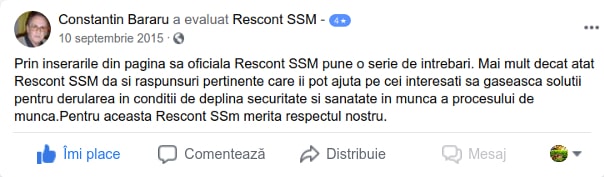 Testimoniale despre Servicii de consultanta Resurse Umane Galati