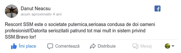 Testimoniale despre Servicii de consultanta Resurse Umane Galati